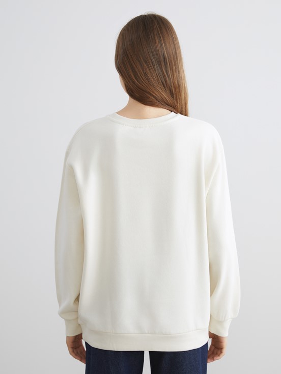 Sweatshirt AÇIK BEJ