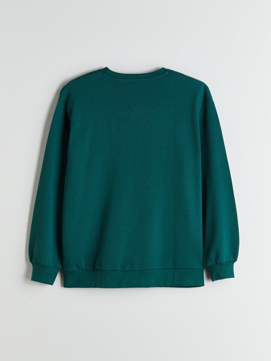 Sweatshirt KOYU YEŞİL