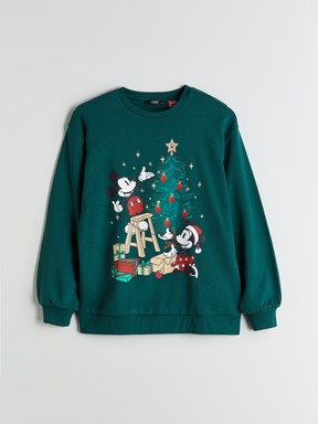 Sweatshirt KOYU YEŞİL