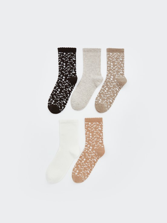 Soket Çorap AÇIK KAHVERENGİ