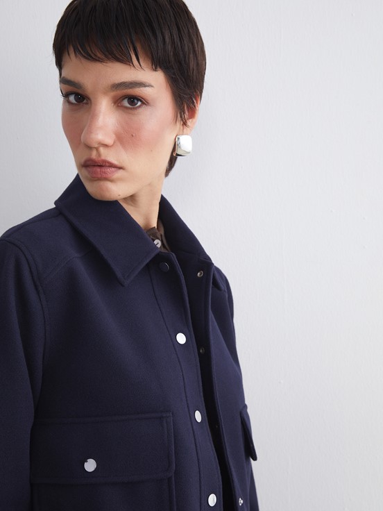 Gömlek Ceket LACİVERT