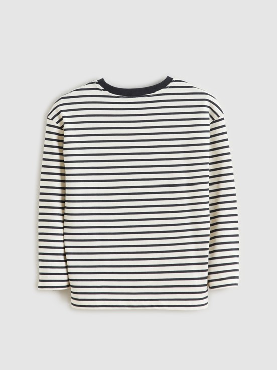 Tişört ANTRASİT ÇİZGİLİ