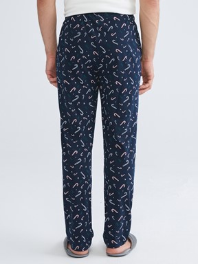 Pijama Alt LACİVERT BASKILI