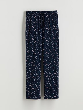 Pijama Alt LACİVERT BASKILI