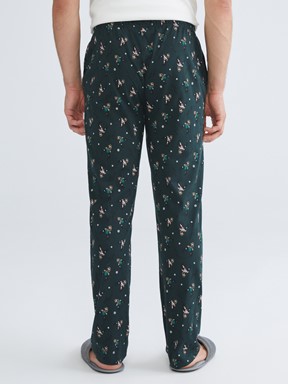 Pijama Alt YEŞİL BASKILI