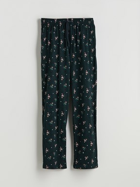 Pijama Alt YEŞİL BASKILI