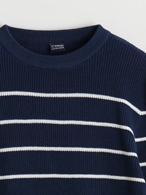 Kazak LACİVERT ÇİZGİLİ