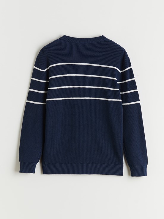 Kazak LACİVERT ÇİZGİLİ