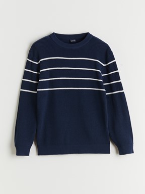 Kazak LACİVERT ÇİZGİLİ