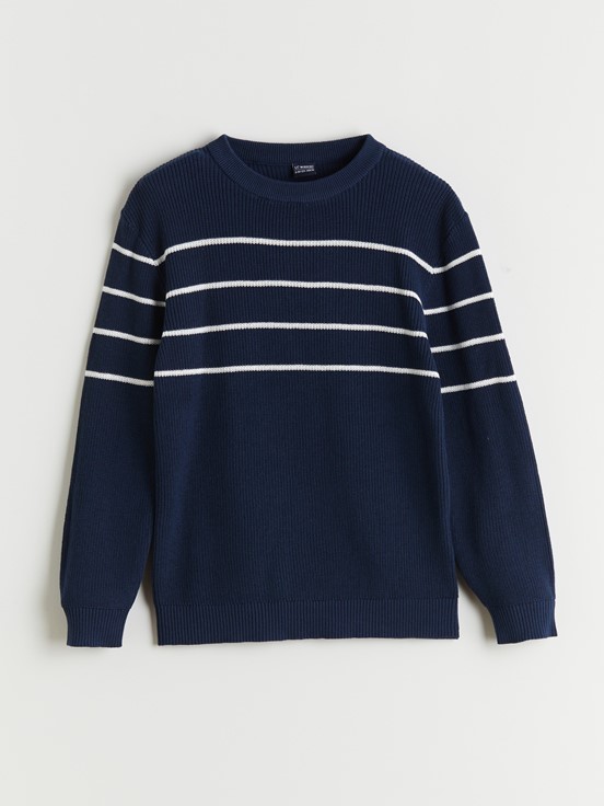 Kazak LACİVERT ÇİZGİLİ