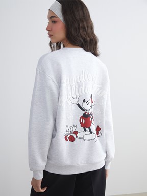 Sweatshirt AÇIK GRİ MELANJ