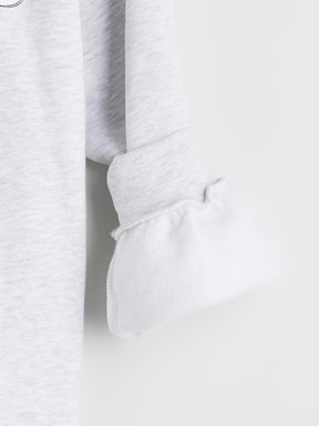 Sweatshirt AÇIK GRİ MELANJ