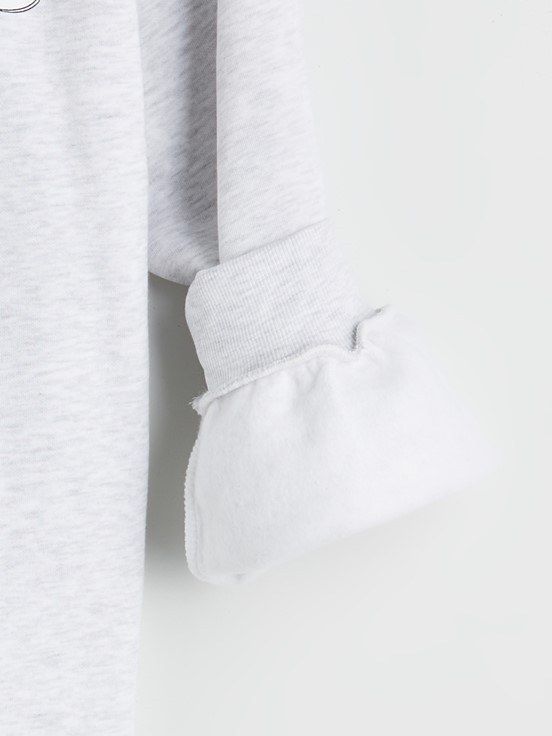 Sweatshirt AÇIK GRİ MELANJ