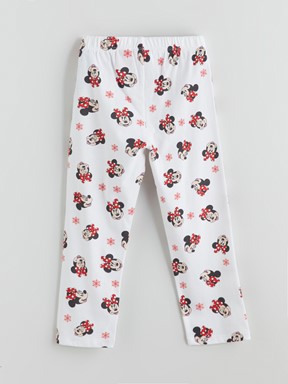 Pijama Takım BEYAZ BASKILI