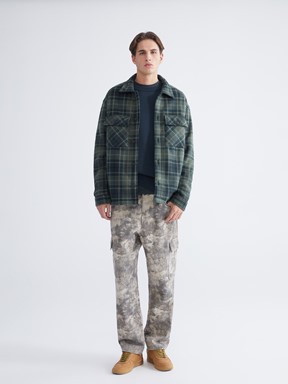 Gömlek Ceket YEŞİL EKOSELİ