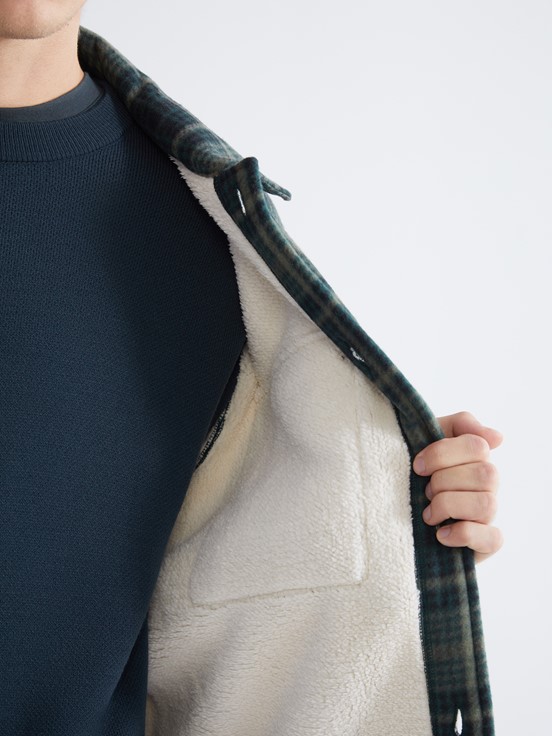 Gömlek Ceket YEŞİL EKOSELİ