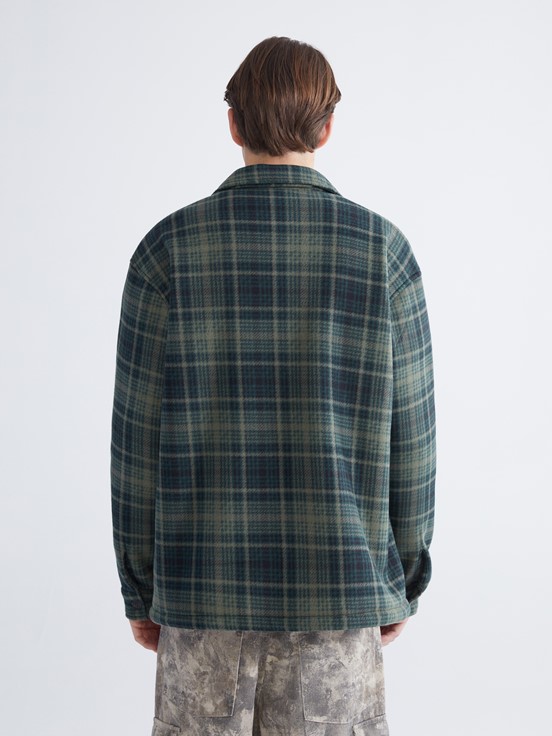 Gömlek Ceket YEŞİL EKOSELİ