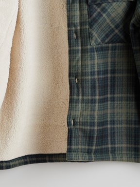 Gömlek Ceket YEŞİL EKOSELİ