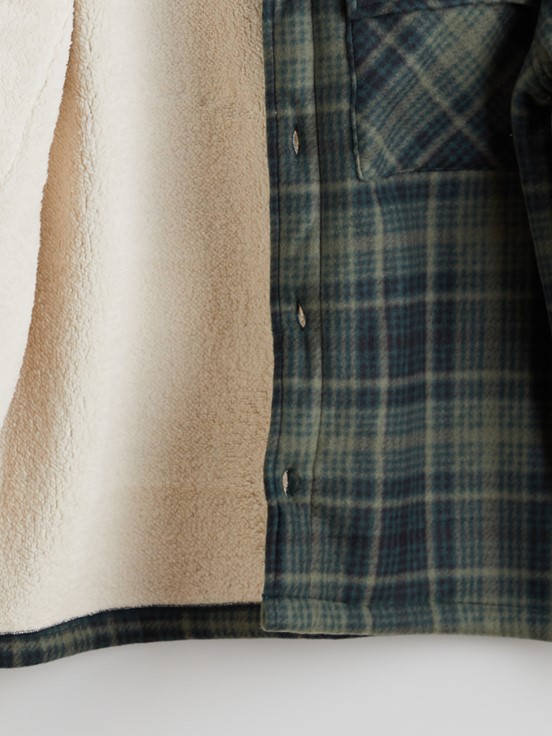 Gömlek Ceket YEŞİL EKOSELİ