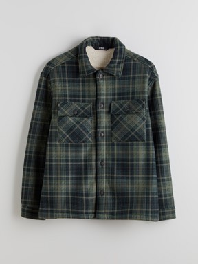 Gömlek Ceket YEŞİL EKOSELİ