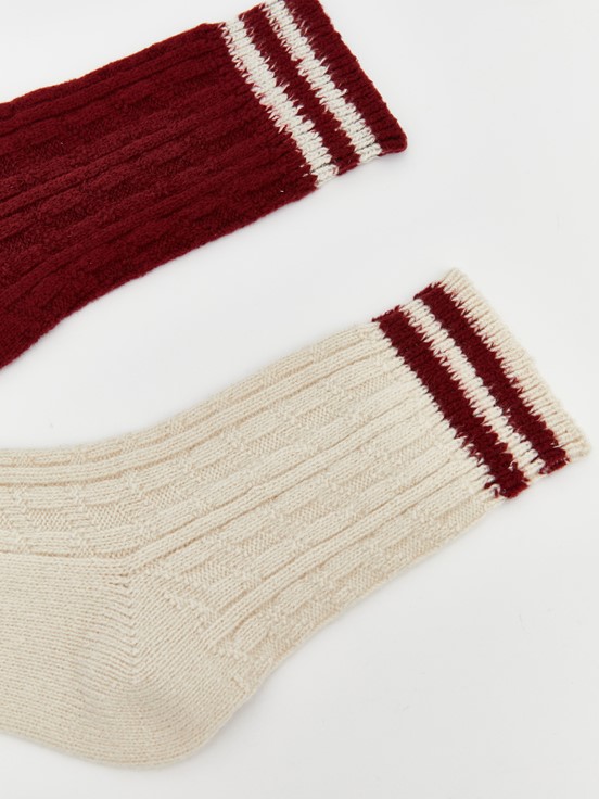 Soket Çorap BORDO