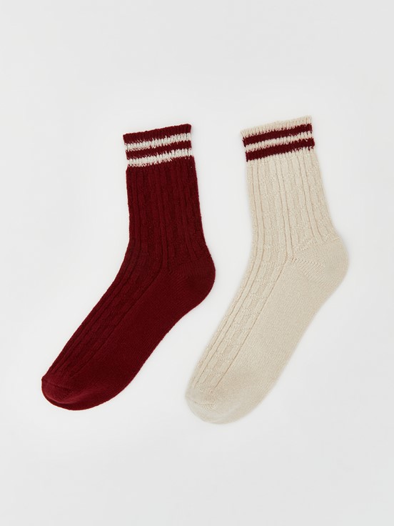 Soket Çorap BORDO