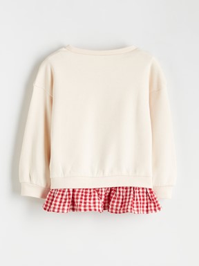 Sweatshirt KREM RENGİ