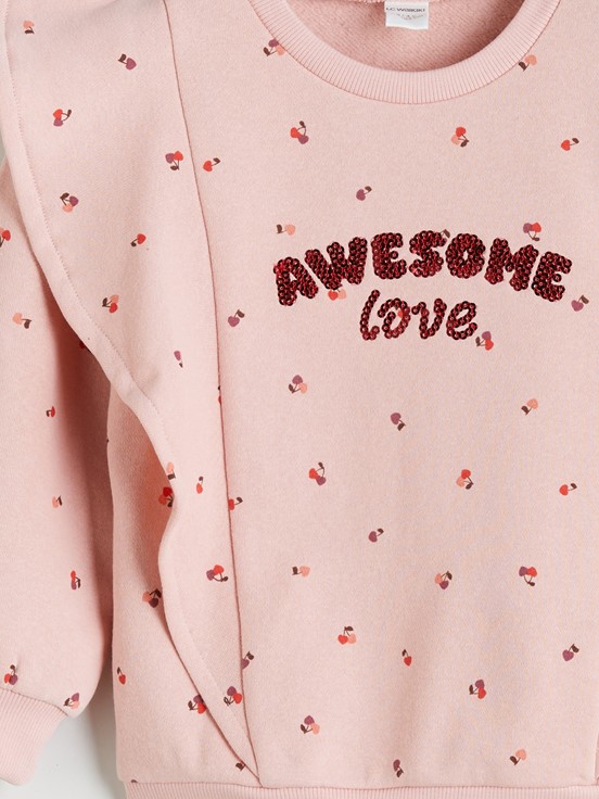 Sweatshirt PEMBE BASKILI