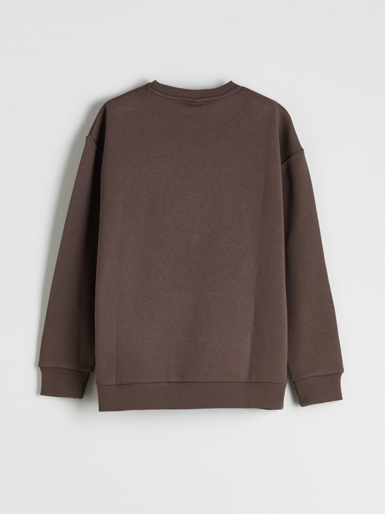 Sweatshirt KAHVERENGİ