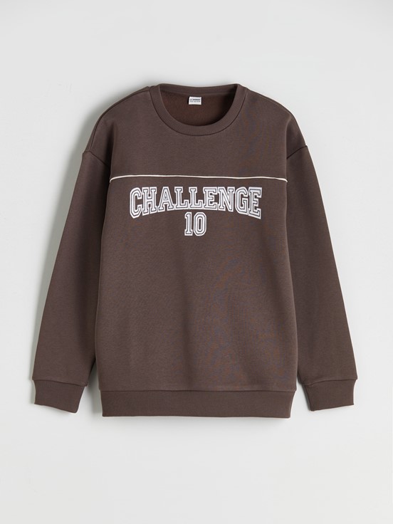 Sweatshirt KAHVERENGİ