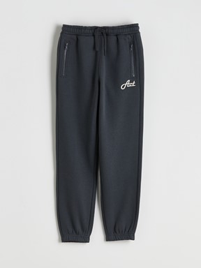 Beli Lastikli Erkek Çocuk Jogger Eşofman Altı ANTRASİT