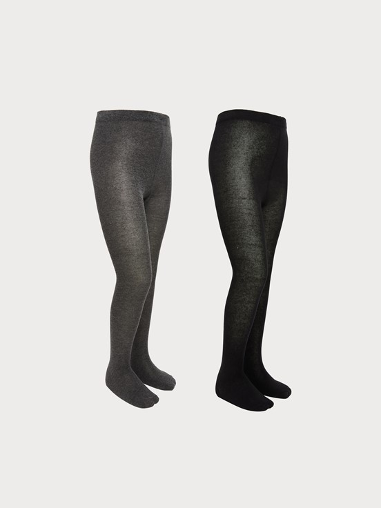 Külotlu Çorap KOYU GRİ MELANJ