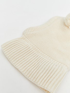 Kar Şapkası KREM RENGİ