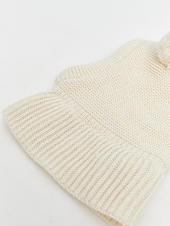 Kar Şapkası KREM RENGİ