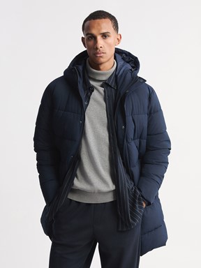 Şişme Mont LACİVERT