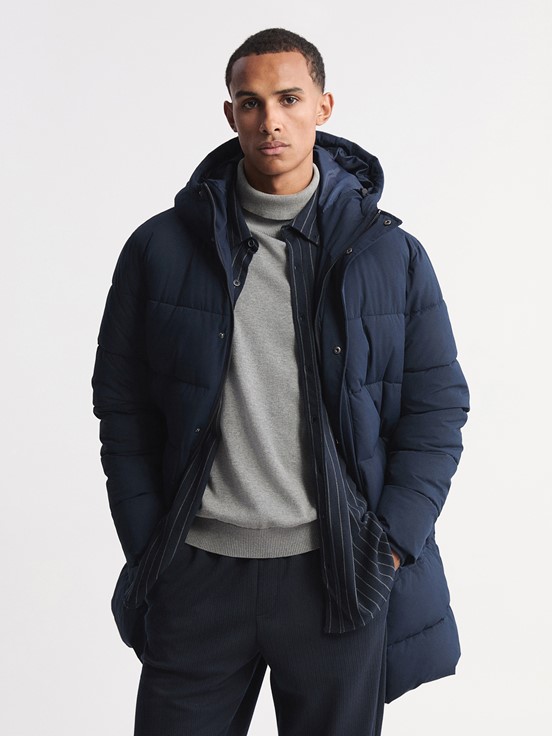 Şişme Mont LACİVERT