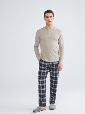 Pijama Takım YEŞİL EKOSELİ