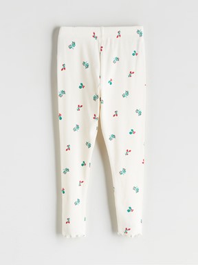 Pijama Takım BEJ BASKILI