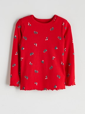 Pijama Takım BEJ BASKILI