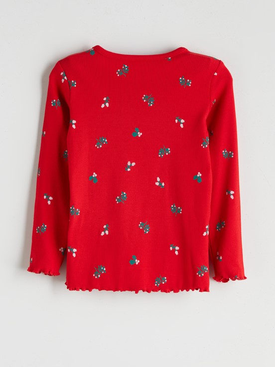 Pijama Takım BEJ BASKILI