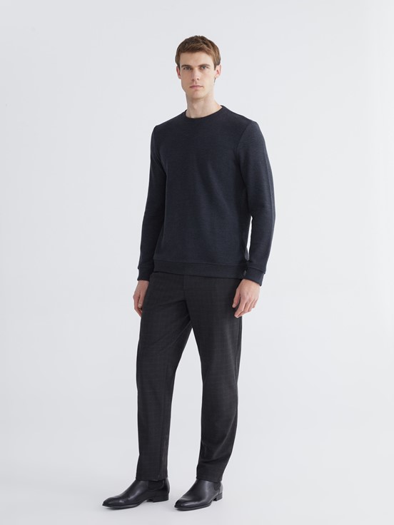 Sweatshirt ANTRASİT MELANJ