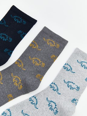 Soket Çorap KARIŞIK RENK İPLİĞİ BOYALI