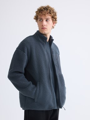 Fermuarlı Sweatshirt KOYU GRİ