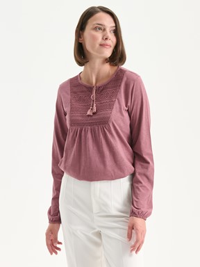 Bluz KOYU KAHVERENGİ