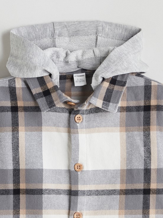 Gömlek GRİ EKOSELİ