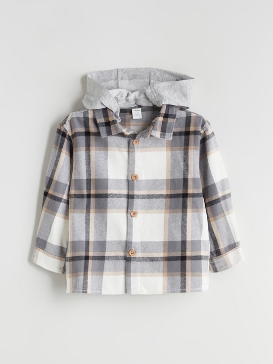 Gömlek GRİ EKOSELİ