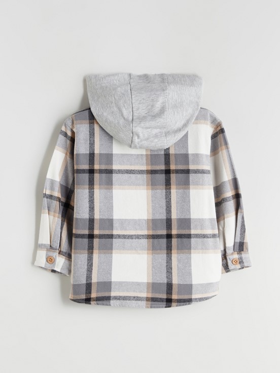 Gömlek GRİ EKOSELİ