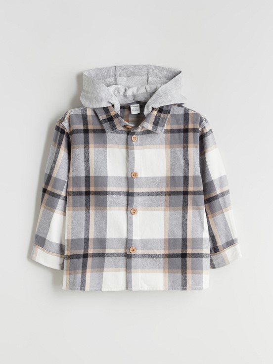 Gömlek GRİ EKOSELİ