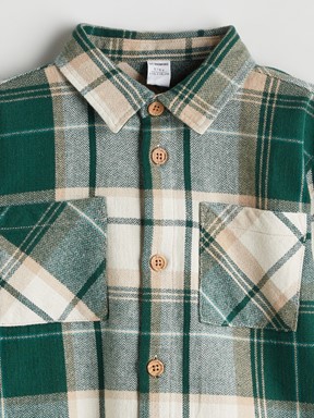 Gömlek YEŞİL EKOSELİ