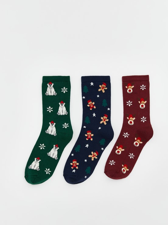 Soket Çorap KOYU YESIL